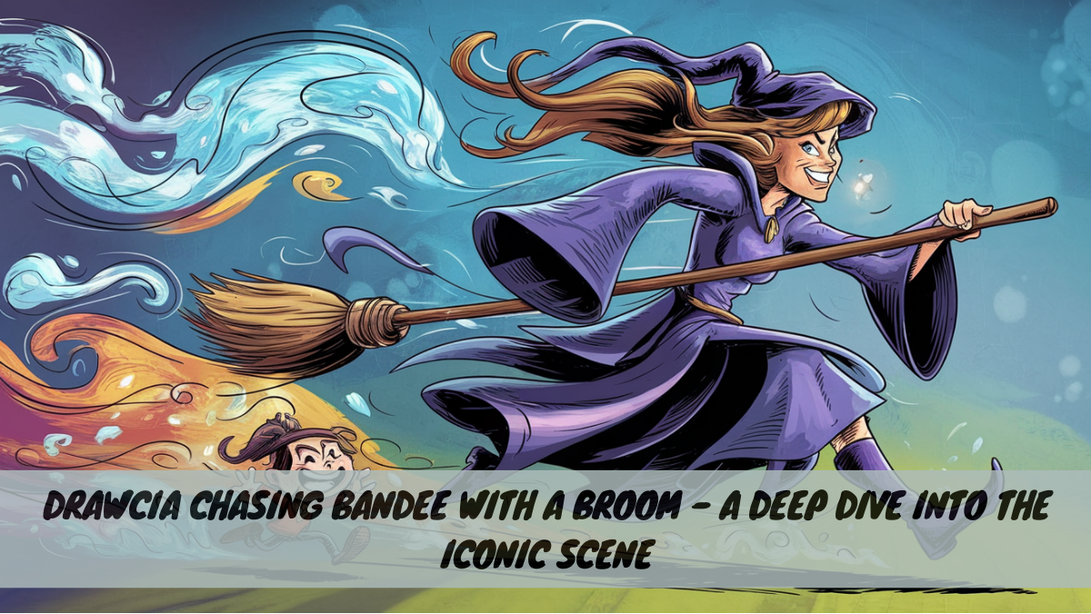 Drawcia Chasing Bandee with a Broom – A Deep Dive into the Iconic Scene