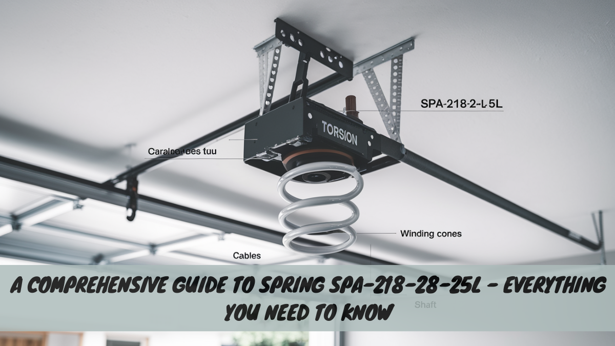 A Comprehensive Guide to Spring Spa-218-28-25L – Everything You Need to Know