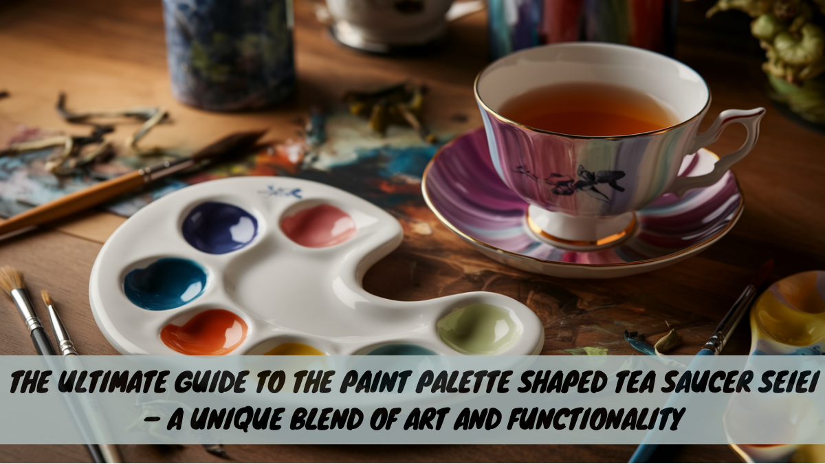 The Ultimate Guide to the Paint Palette Shaped Tea Saucer Seiei – A Unique Blend of Art and Functionality