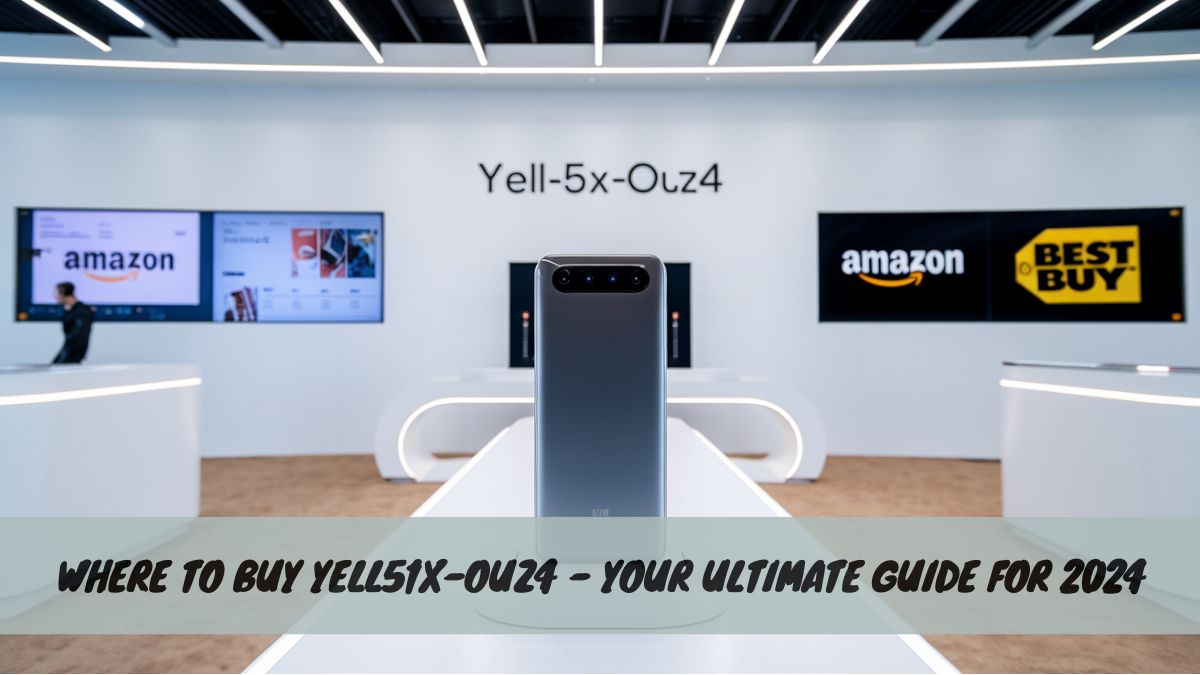 Where to Buy YELL51X-OUZ4 – Your Ultimate Guide for 2024