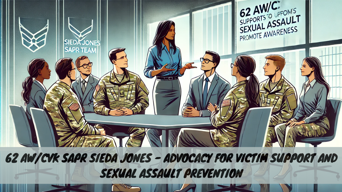 62 AW/CVK SAPR Sieda Jones – Advocacy for Victim Support and Sexual Assault Prevention