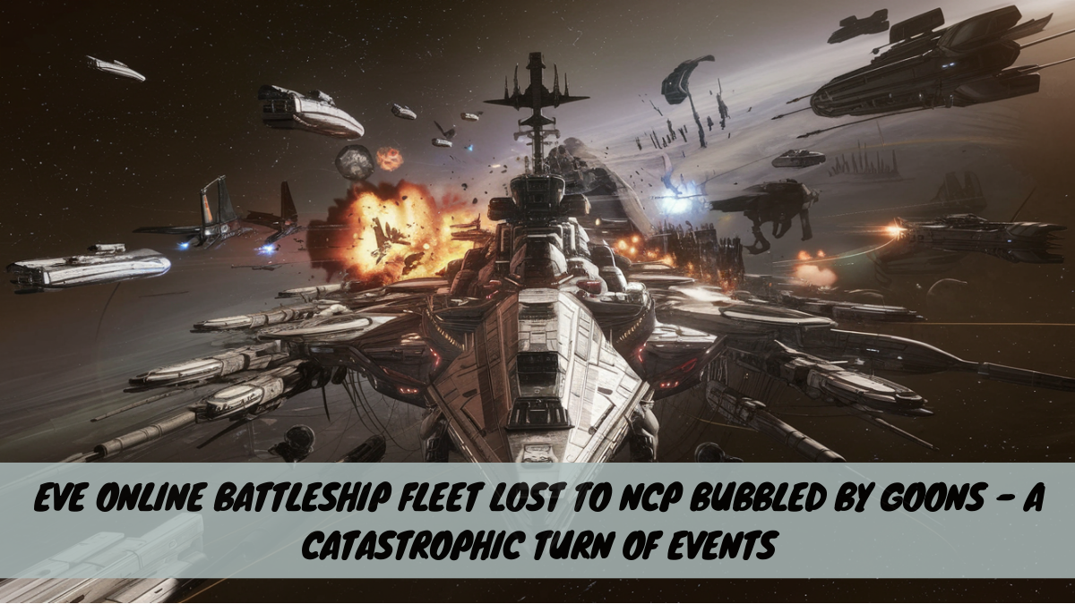 EVE Online Battleship Fleet Lost to NCP Bubbled by Goons – A Catastrophic Turn of Events