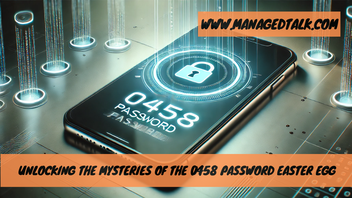 Unlocking the Mysteries of the 0458 Password Easter Egg